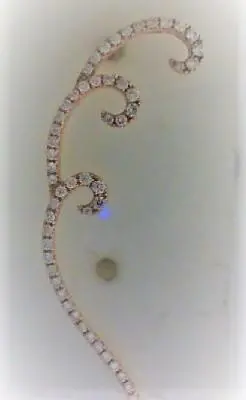 18K Rose Gold Ear Cuff 1