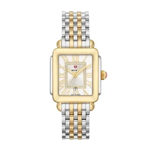 Ladies Two Tone Deco Madison Bracelet Watch 1