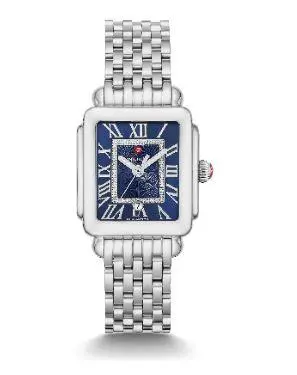 Ladies Stainless Michele Deco Madison Bracelet Watch 1