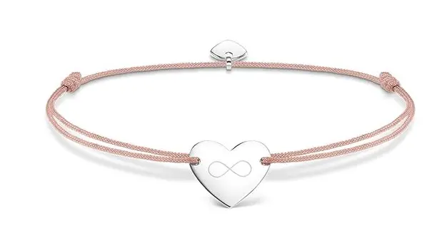 Sterling Silver Heart Charm Bracelet 1