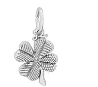 Sterling Silver 4 Leaf Clover Charm 1
