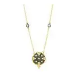 Freida Rothman Signature Clover Disc Pendant 1