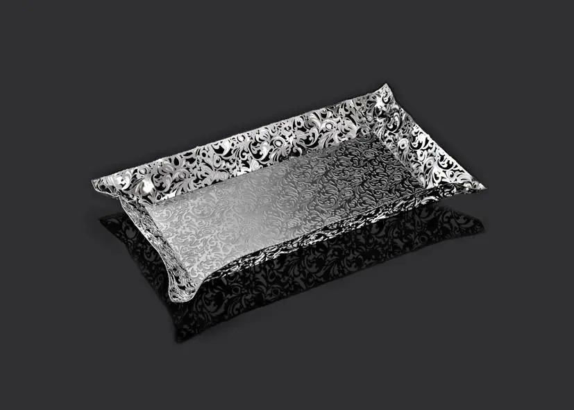 Metalace Art Royal Jacquard Tray 1
