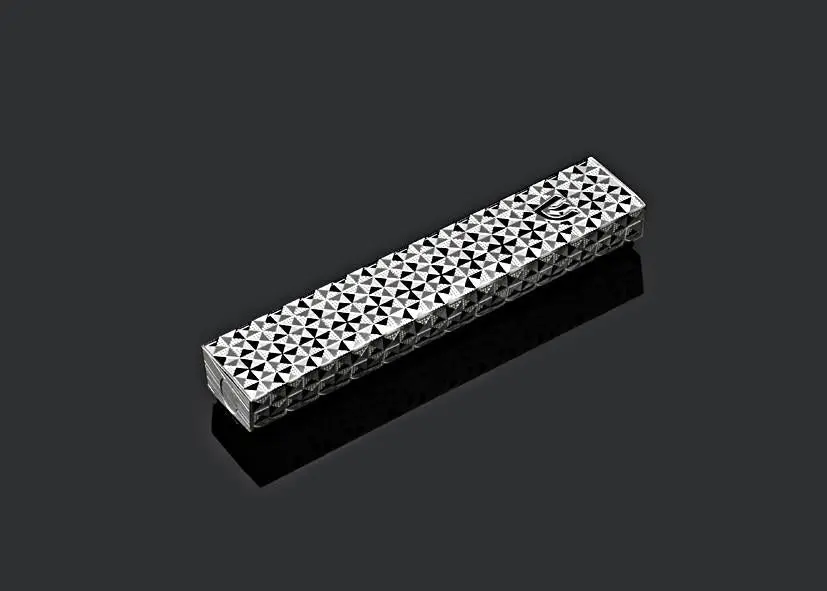 Metalace Art Deco Mezuzah 1