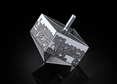 Metalace Art Jerusalem Dreidel 1