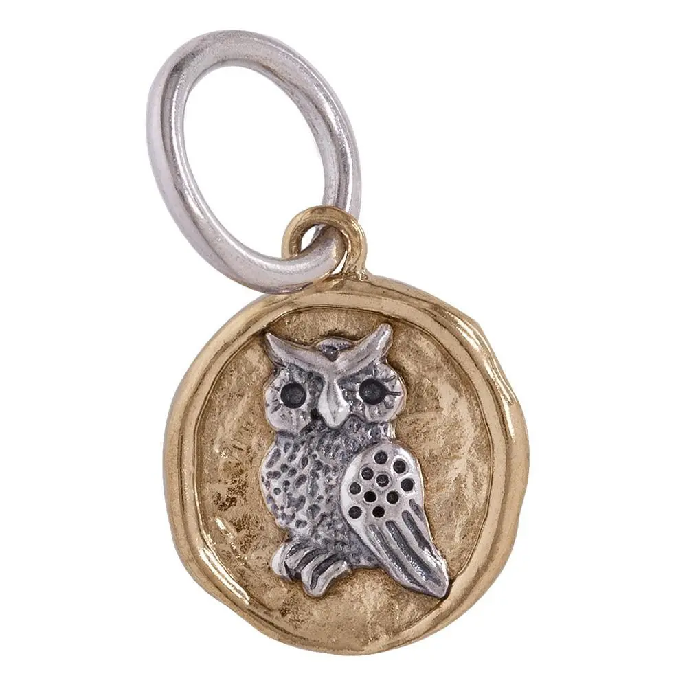Waxing Poetic Camp Charm Owl Charm 1