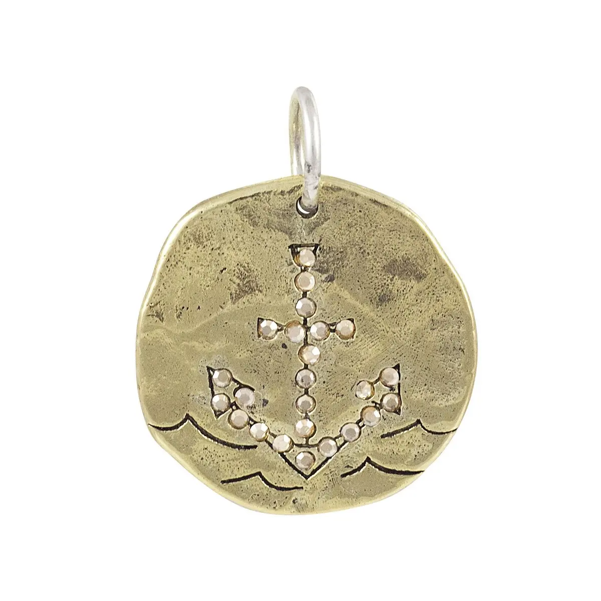 Waxing Poetic Found Again Anchor Charm 1