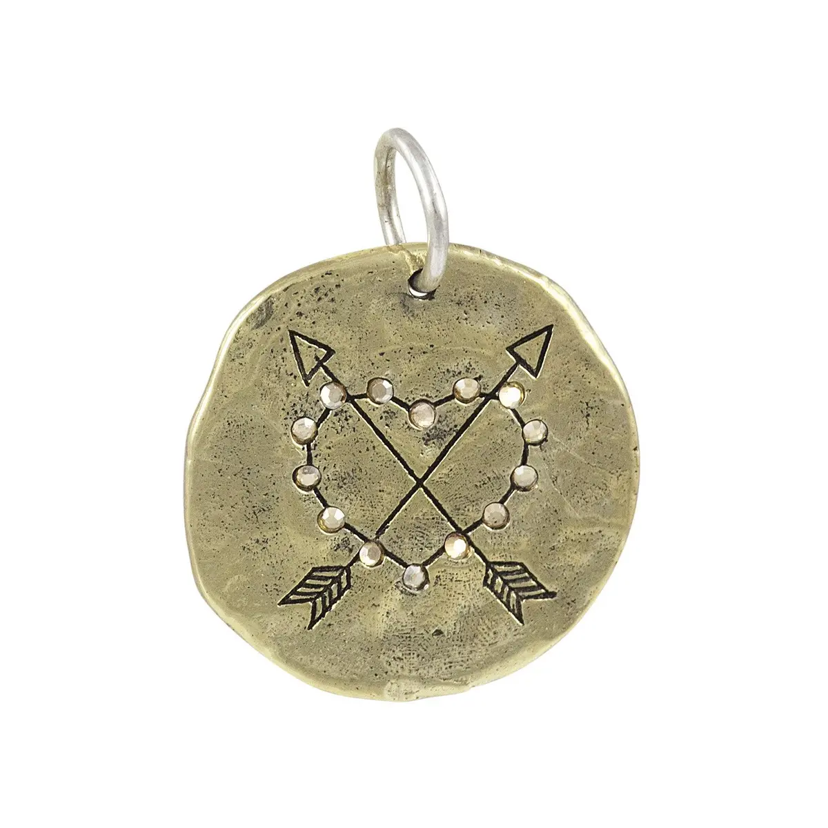 Waxing Poetic Found Again Heart And Arrow Charm 1