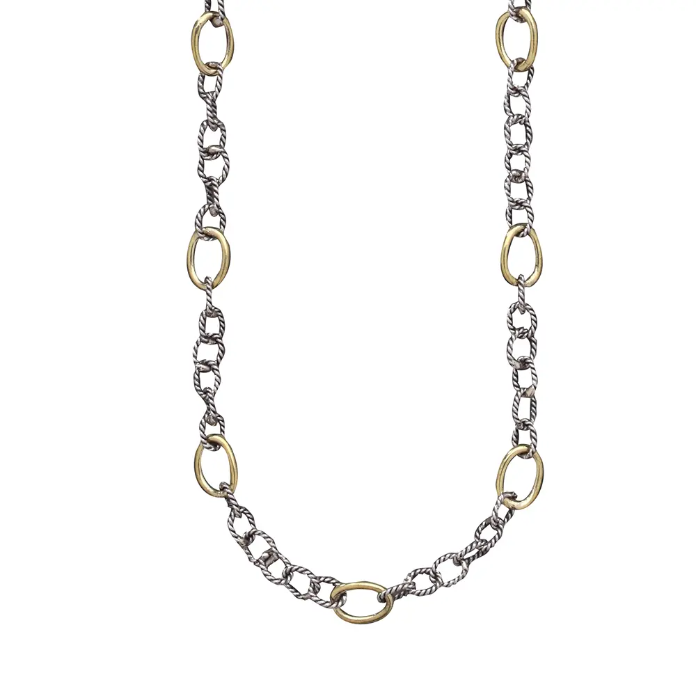 Waxing Poetic Twisted Link Chain 1