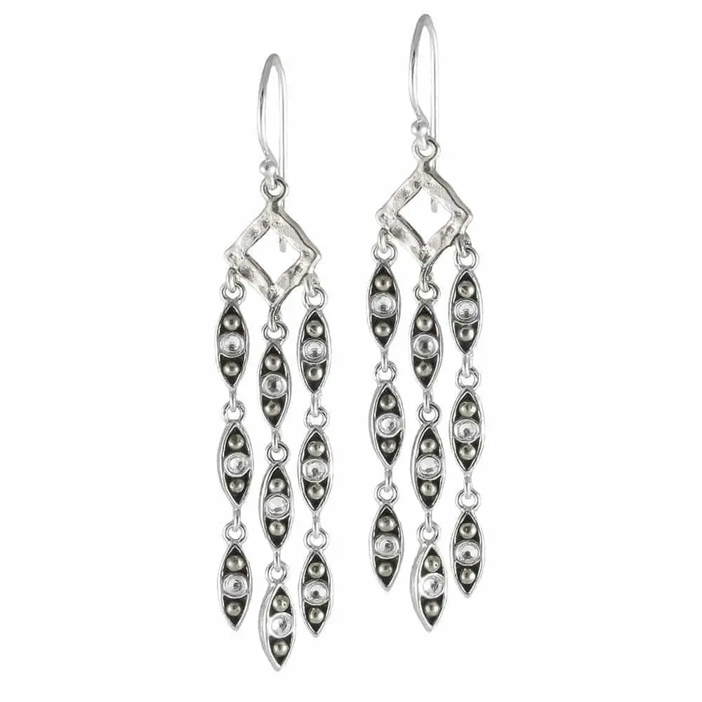 Waxing Poetic Dewdrop Chandelier Earrings 1