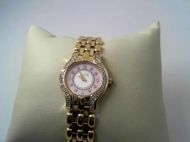 Preowned 18K Yellow Gold Concord Les Palais Bracelet Watch 1