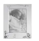 Pewter Bunny Birth Record Frame 1