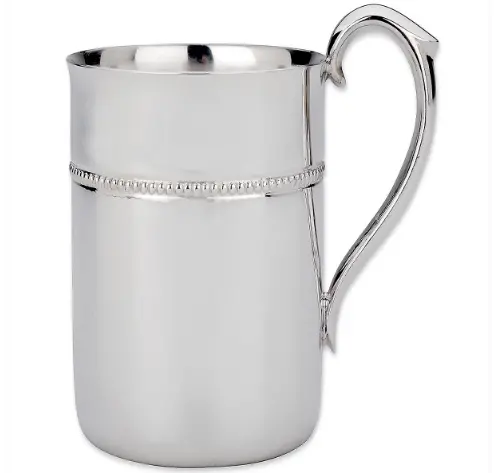 Silver Plate Royal Bead Baby Cup 1