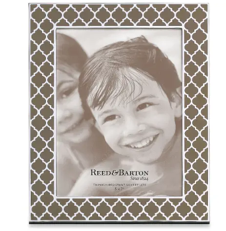 Silver Plate 5X7 Kasbah Mocha Frame 1