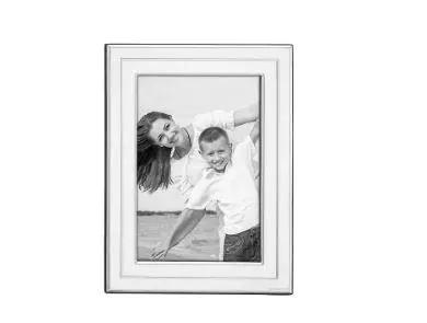 Silver Plate 4X6 Biella Frame 1