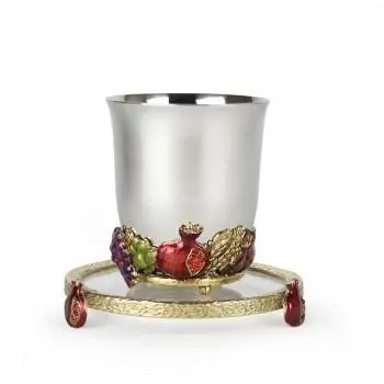 Wine Cup With Fruit Design By Quest 1