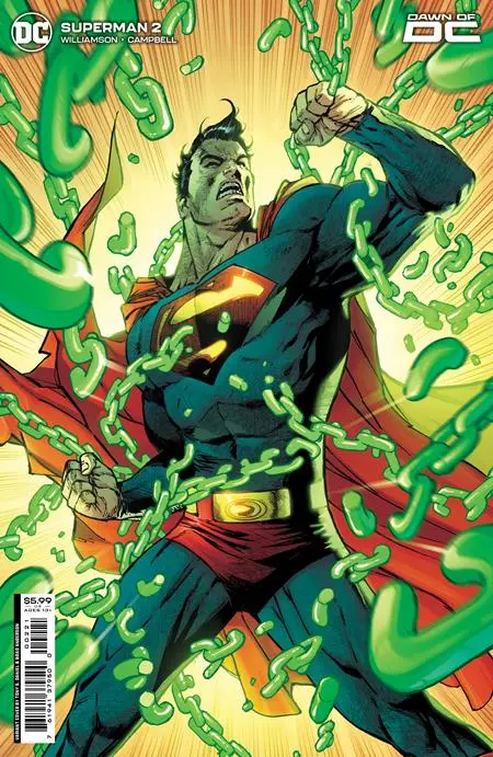 Superman #2 Cvr B Tony S Daniel Card Stock Var 1
