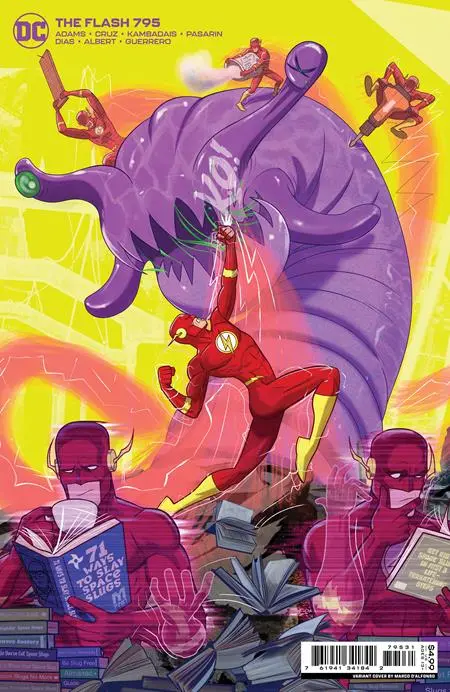 Flash #795 Cvr C Marco Dalfonso Card Stock Var 1