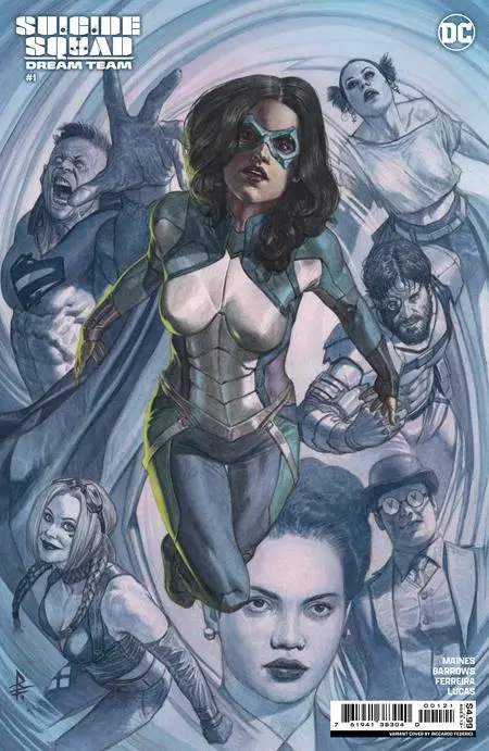 Suicide Squad Dream Team #1 (Of 4) Cvr B Riccardo Federici Card Stock Var 1