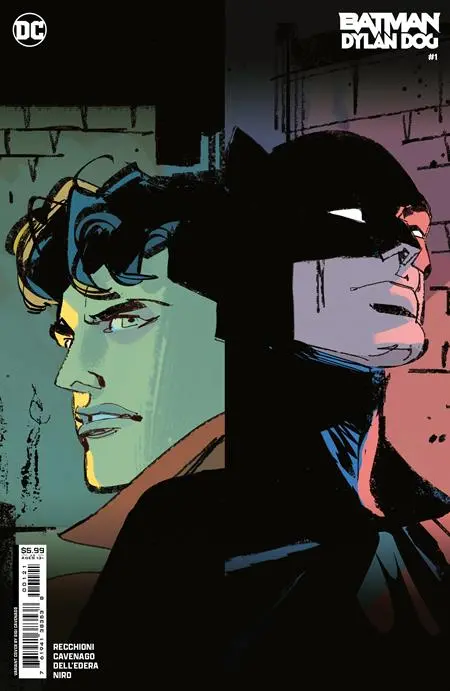Batman Dylan Dog #1 (Of 3) Cvr B Gigi Cavenago Card Stock Var 1