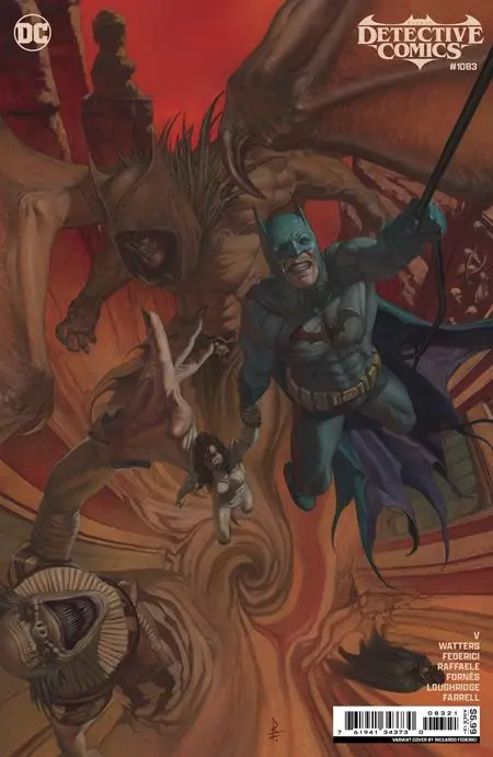 Detective Comics #1083 Cvr B Riccardo Federici Card Stock Var 1