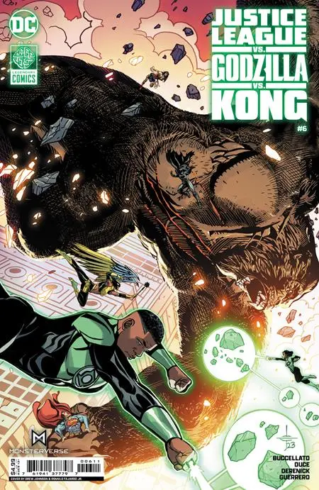 Justice League Vs Godzilla Vs Kong #6 (Of 7) Cvr A Drew Edward Johnson 1