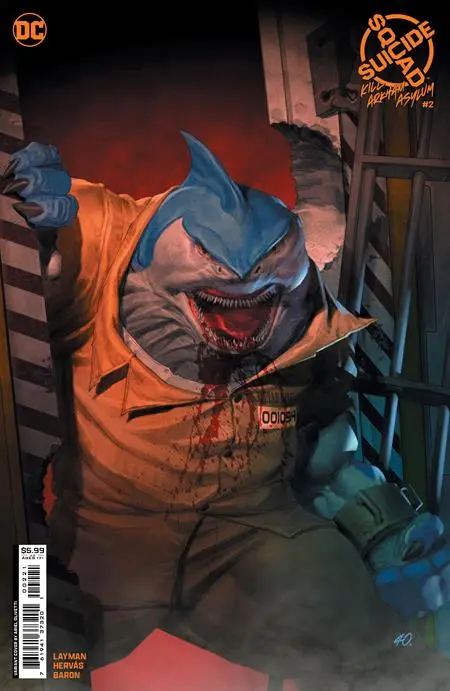 Suicide Squad Kill Arkham Asylum #2 (Of 5) Cvr B Ariel Olivetti Card Stock Var (Mr) 1