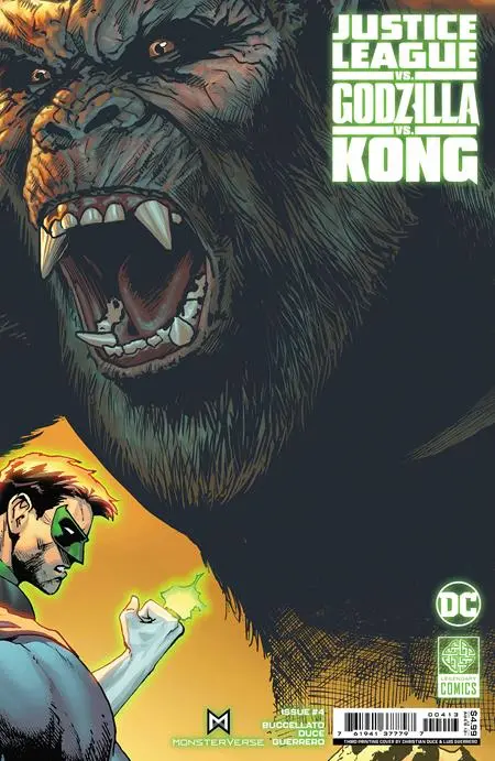 Justice League Vs Godzilla Vs Kong #4 Final Print 1