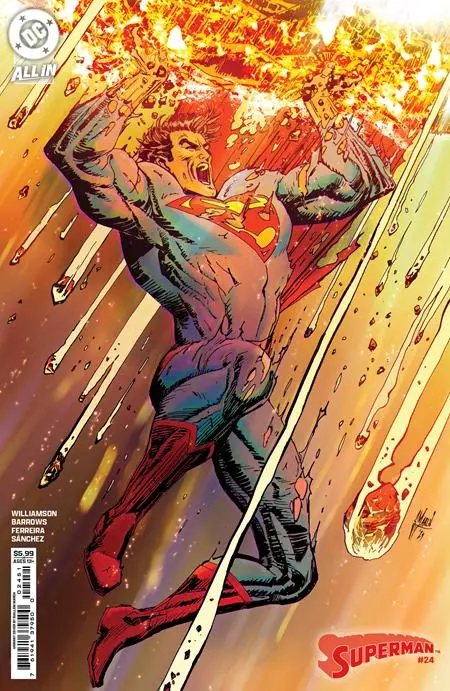 Superman #24 Cvr C Guillem March Card Stock Var 1