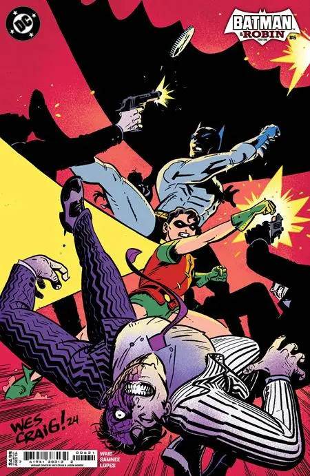 Batman & Robin Year One #6 (Of 12) Cvr C Wes Craig Card Stock Var 1