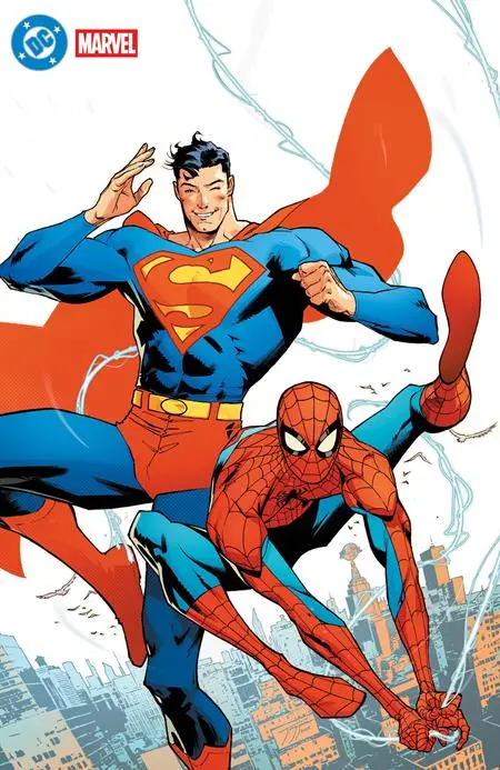 Dc's Superman/Spider-Man #1 Jorge Jimenez Foil Var 1