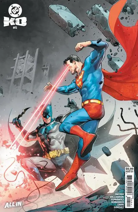 Dc K.O. #5 (Of 5) Cvr D Jerome Opena Card Stock Var 1