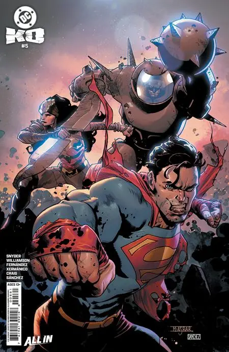 Dc K.O. #5 (Of 5) Cvr K Inc 1:25 Mahmud Asrar Card Stock Var 1