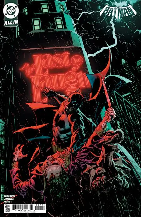 Batman #7 Cvr D Ryan Sook Card Stock Var 1