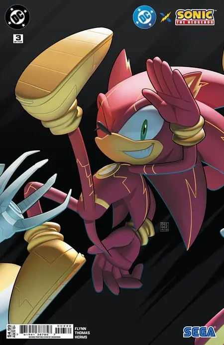 Dc X Sonic The Hedgehog #3 2Nd Print Deegeemin Connecting Var (4/29/26) 1