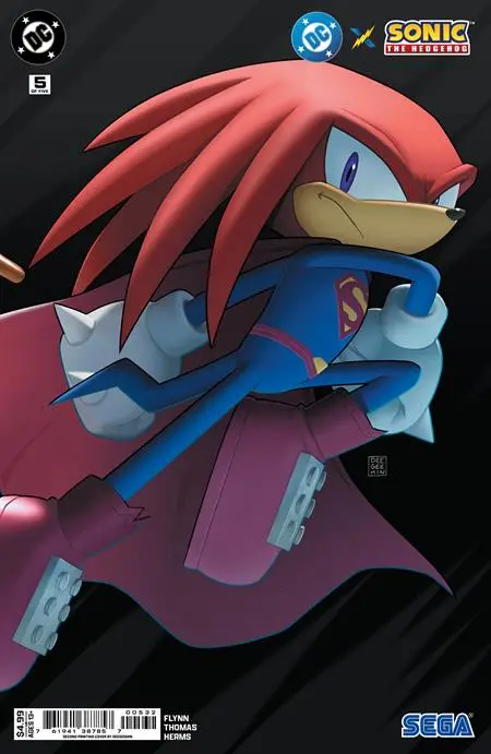Dc X Sonic The Hedgehog #5 2Nd Print Deegeemin Connecting Var (4/29/26) 1