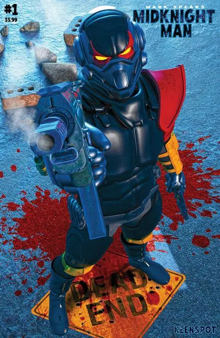 Mark Spears Midknight Man #1 (One Shot) Cvr F Mark Spears Dead End Foc Add-On Var 1