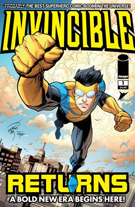 Invincible Returns Facsimile Edition #1 Cvr B Erik Larsen & Ryan Ottley Var 1