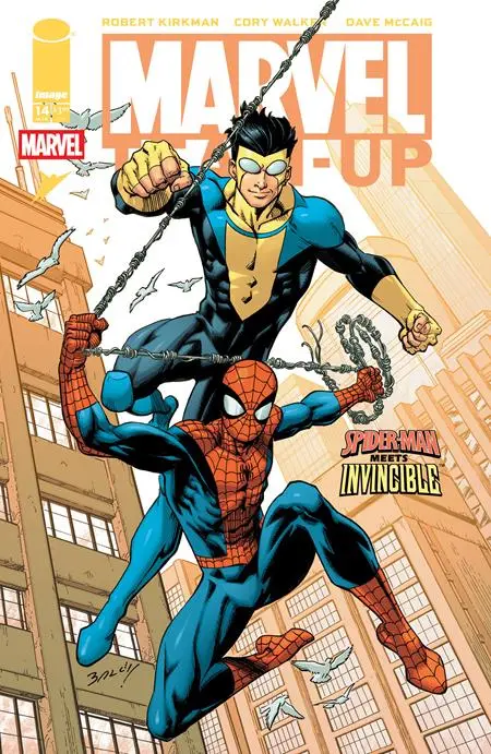 Marvel Teamup #14 Facsimile Edition Cvr E Mark Bagley & Dave Mccaig Var 1