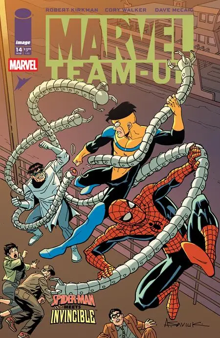 Marvel Teamup #14 Facsimile Edition Cvr F Alex Saviuk & Dave Mccaig Var 1