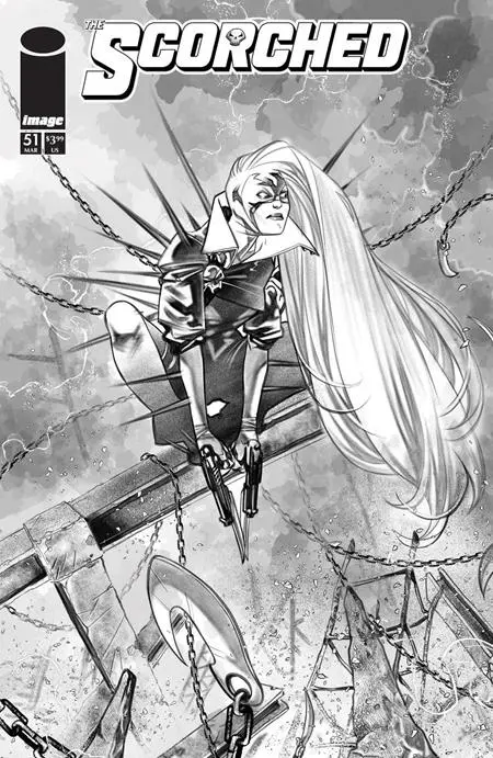 Spawn Scorched #51 Cvr B Ig Guara B&W Var (5/27/26) 1