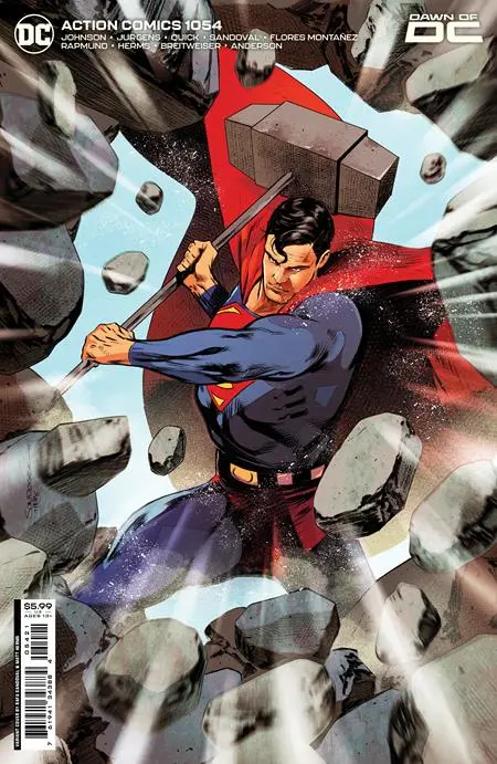 Action Comics #1054 Cvr B Rafa Sandoval Card Stock Var 1