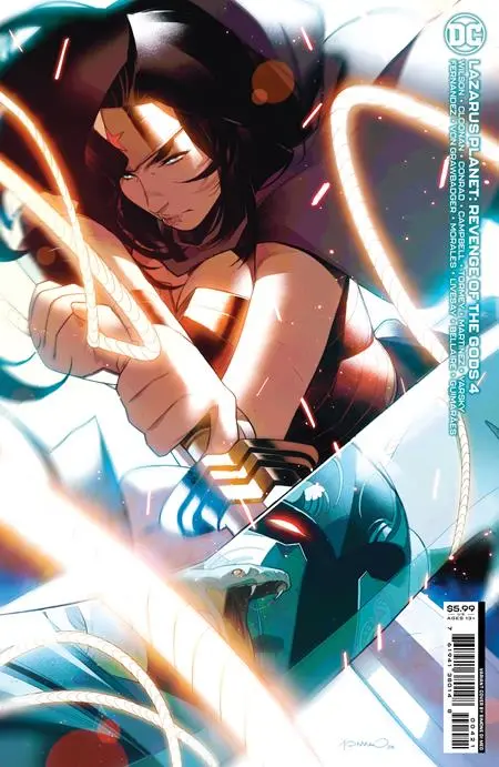 Lazarus Planet Revenge Of The Gods #4 (Of 4) Cvr B Simone Di Meo Card Stock Var 1