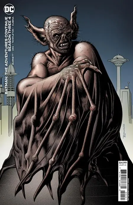 Batman The Adventures Continue Season Three #4 (Of 7) Cvr C Brian Bolland Villain Card Stock Var 1