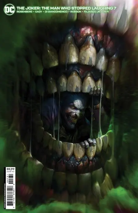 Joker The Man Who Stopped Laughing #7 Cvr C Francesco Mattina Var 1