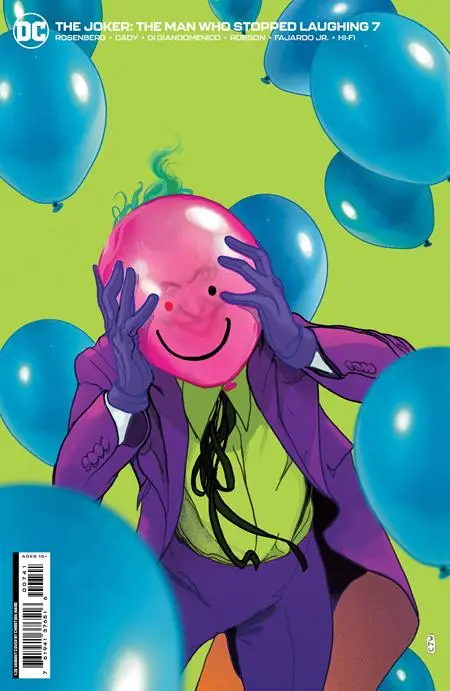 Joker The Man Who Stopped Laughing #7 Cvr D Inc 1:25 Christian Ward Var 1