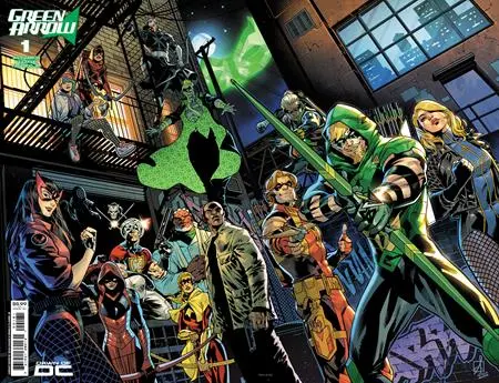Green Arrow #1 (Of 6) Cvr G Sean Izaakse Wraparound Foil Var 1