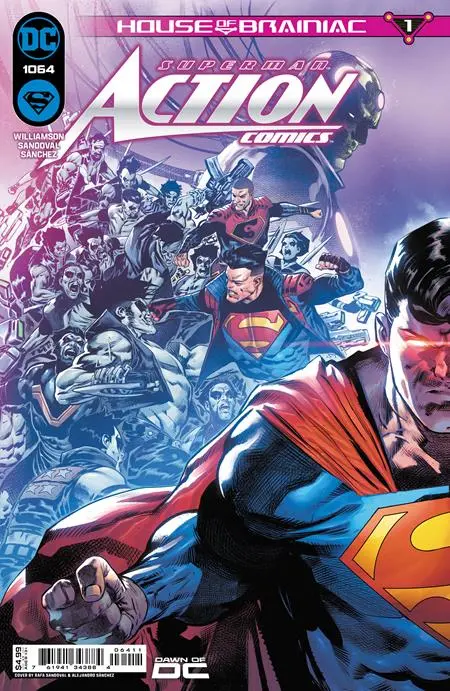 Action Comics #1064 Cvr A Rafa Sandoval Connecting (House Of Brainiac) 1