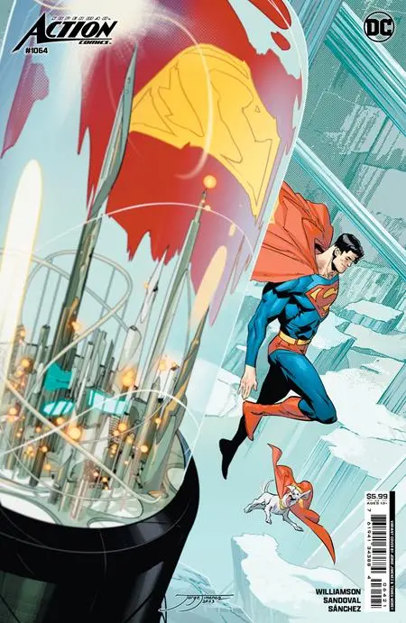 Action Comics #1064 Cvr B Jorge Jimenez Card Stock Var (House Of Brainiac) 1