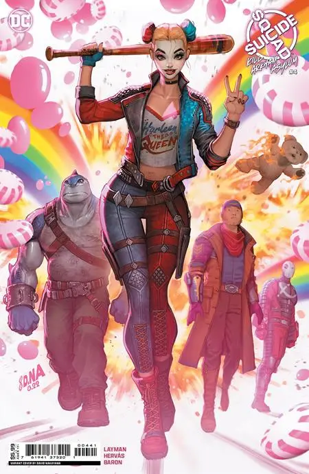 Suicide Squad Kill Arkham Asylum #4 (Of 5) Cvr C David Nakayama Card Stock Var (Mr) 1